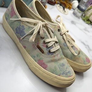 Vans Women's Pastel Floral Canvas Sneakers
